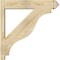 Ekena Millwork Funston Rough Sawn Arts and Crafts Outlooker, Douglas Fir, 6"W x 28"D x 28"H OUT06X28X28FST03RDF - alternate 2